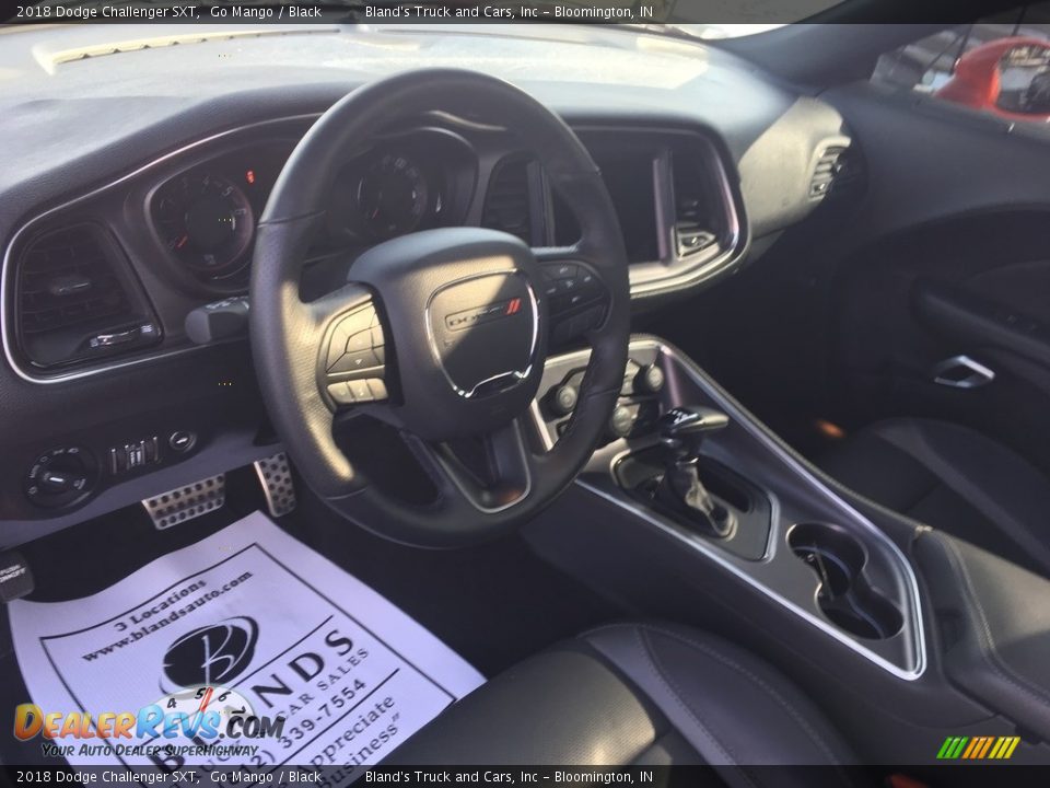 2018 Dodge Challenger SXT Go Mango / Black Photo #16