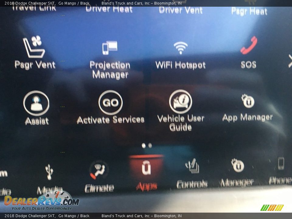 2018 Dodge Challenger SXT Go Mango / Black Photo #35