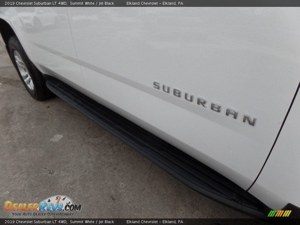 2019 Chevrolet Suburban LT 4WD Summit White / Jet Black Photo #13
