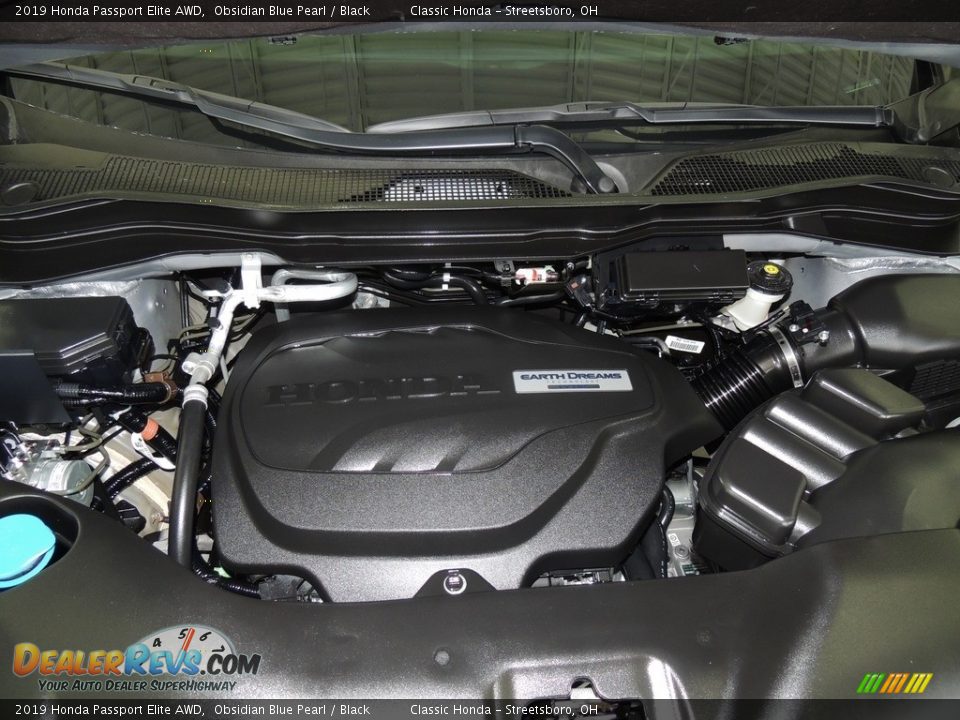 2019 Honda Passport Elite AWD 3.5 Liter SOHC 24-Valve i-VTEC V6 Engine Photo #24