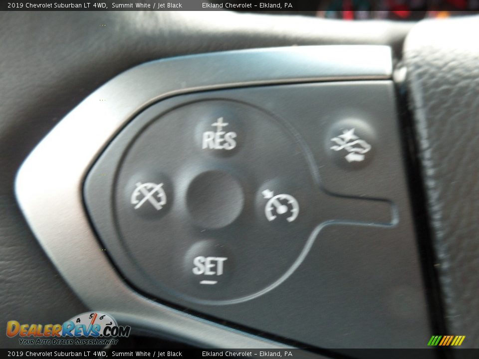 2019 Chevrolet Suburban LT 4WD Summit White / Jet Black Photo #34