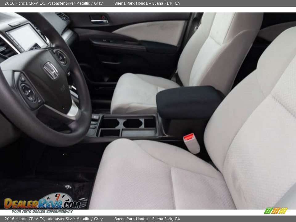 2016 Honda CR-V EX Alabaster Silver Metallic / Gray Photo #3