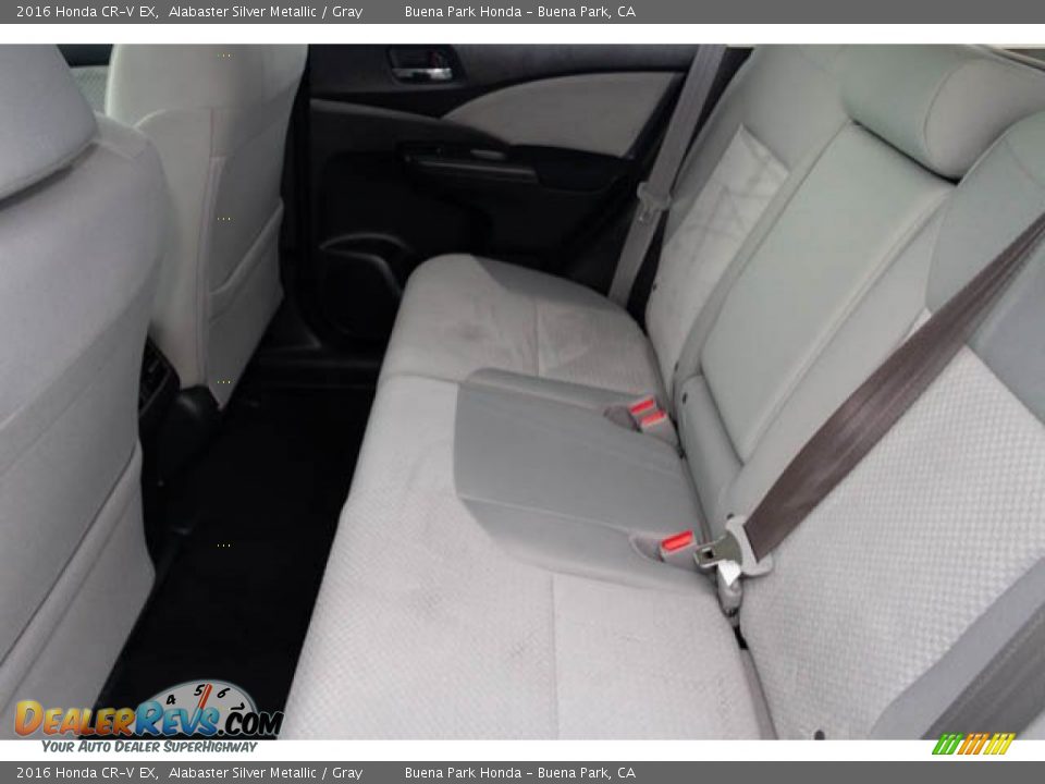 2016 Honda CR-V EX Alabaster Silver Metallic / Gray Photo #4