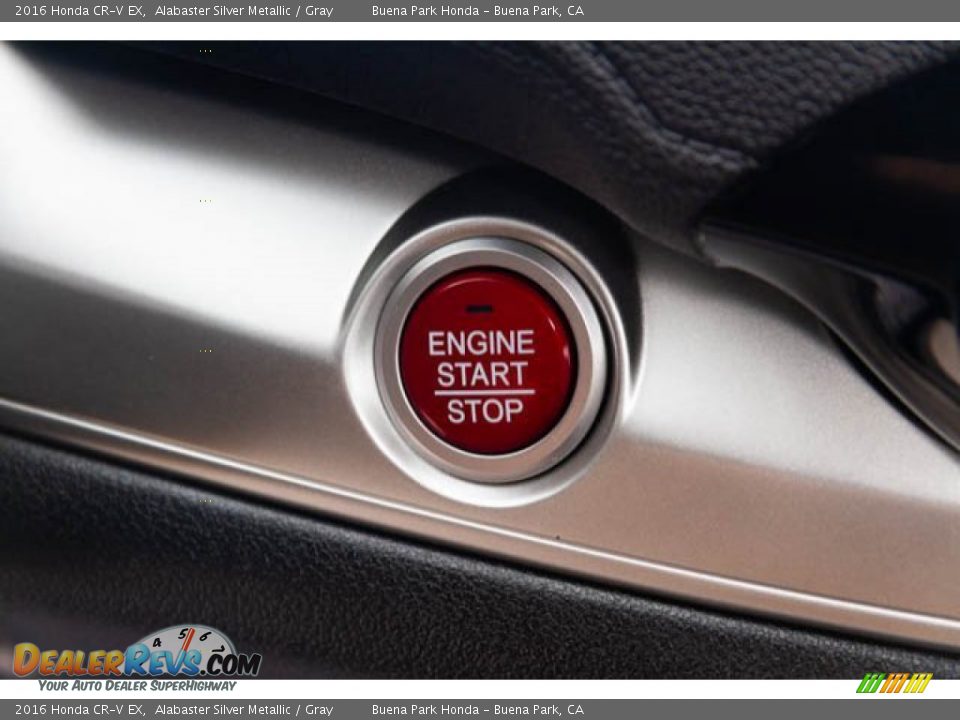 2016 Honda CR-V EX Alabaster Silver Metallic / Gray Photo #13