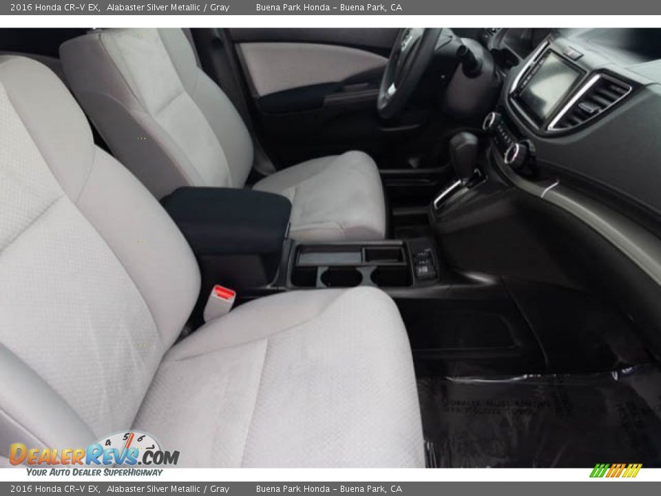 2016 Honda CR-V EX Alabaster Silver Metallic / Gray Photo #20