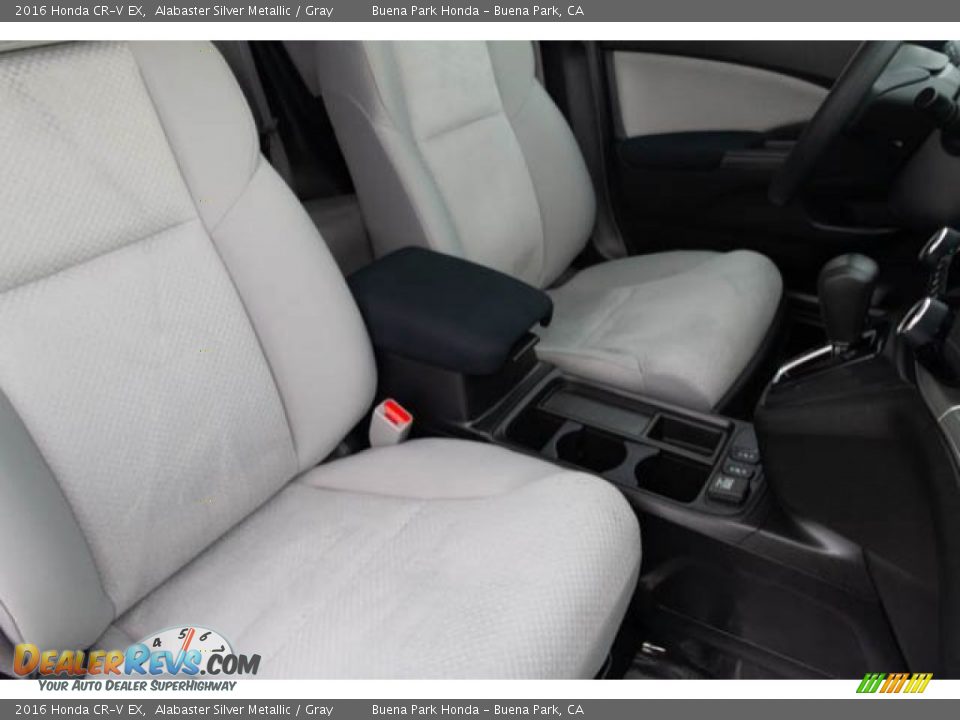 2016 Honda CR-V EX Alabaster Silver Metallic / Gray Photo #21