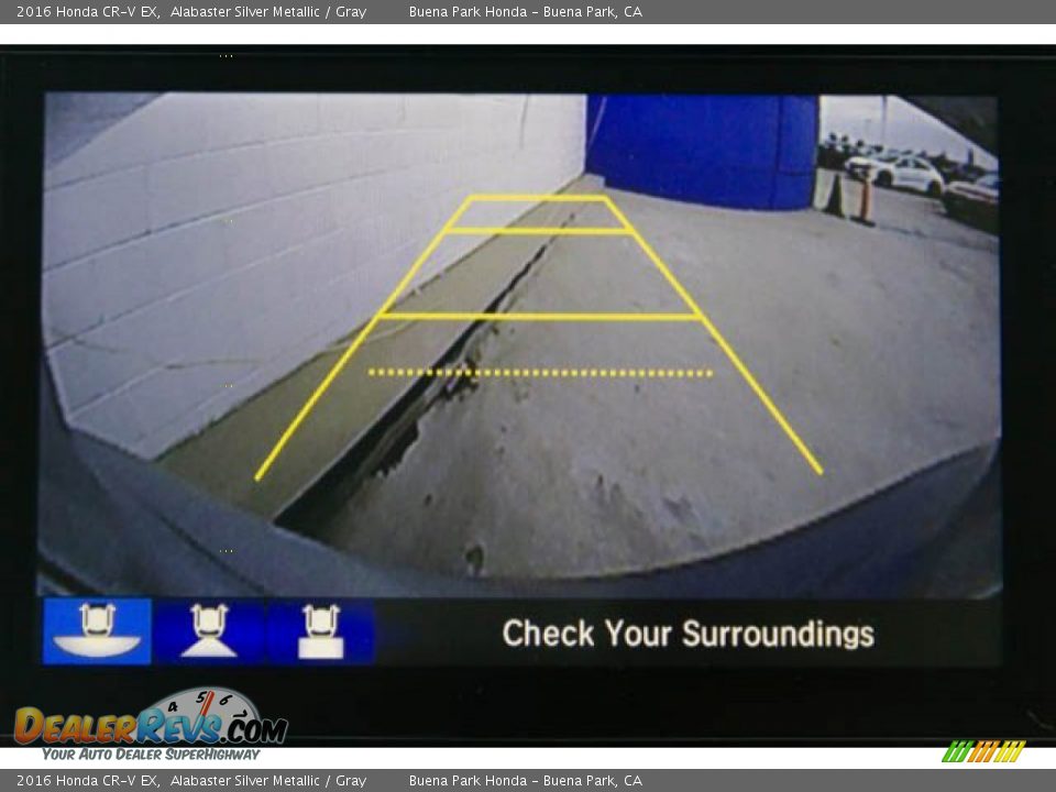 2016 Honda CR-V EX Alabaster Silver Metallic / Gray Photo #24