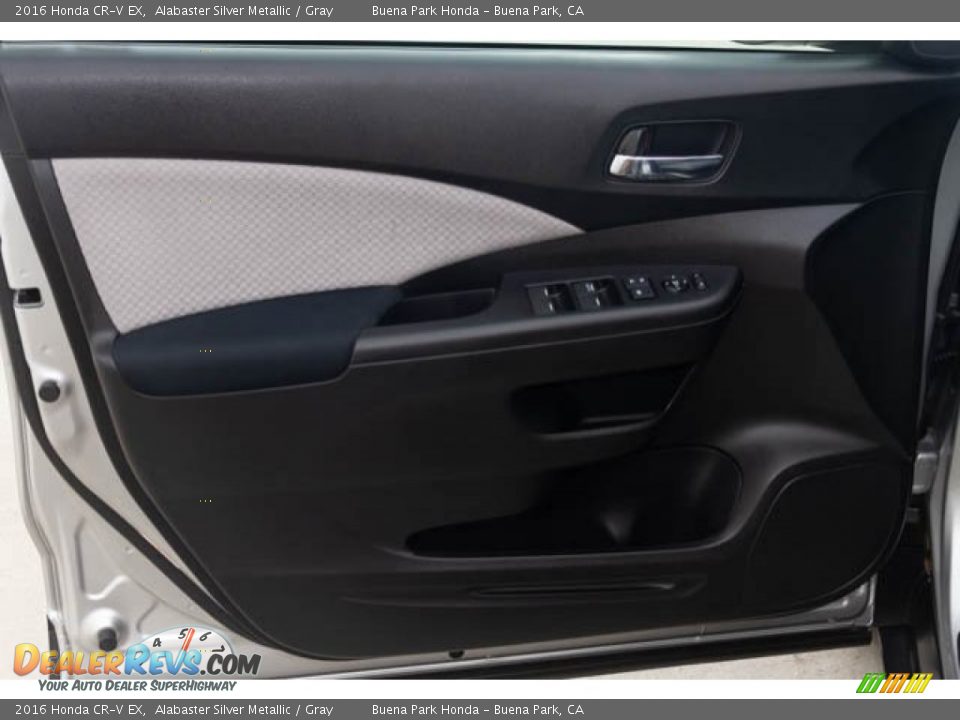 2016 Honda CR-V EX Alabaster Silver Metallic / Gray Photo #27