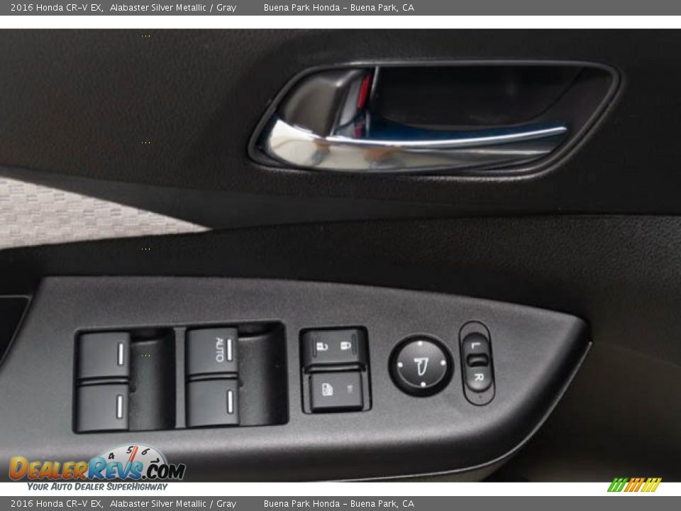 2016 Honda CR-V EX Alabaster Silver Metallic / Gray Photo #28