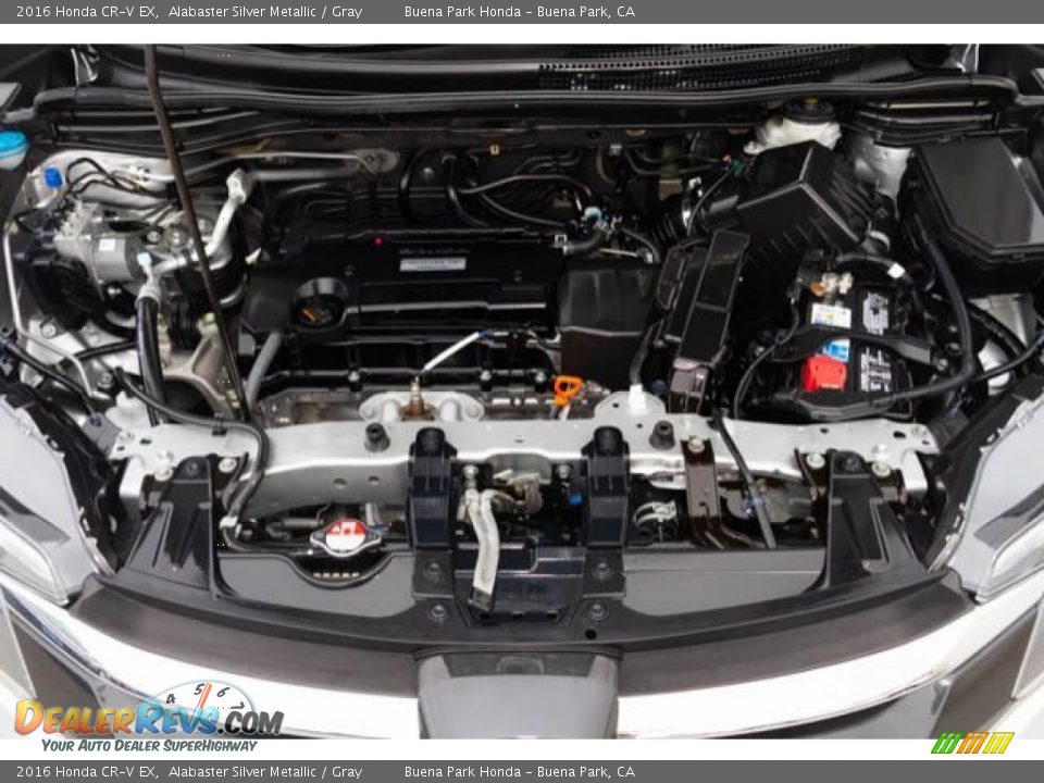 2016 Honda CR-V EX Alabaster Silver Metallic / Gray Photo #32