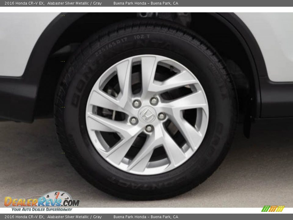 2016 Honda CR-V EX Alabaster Silver Metallic / Gray Photo #33