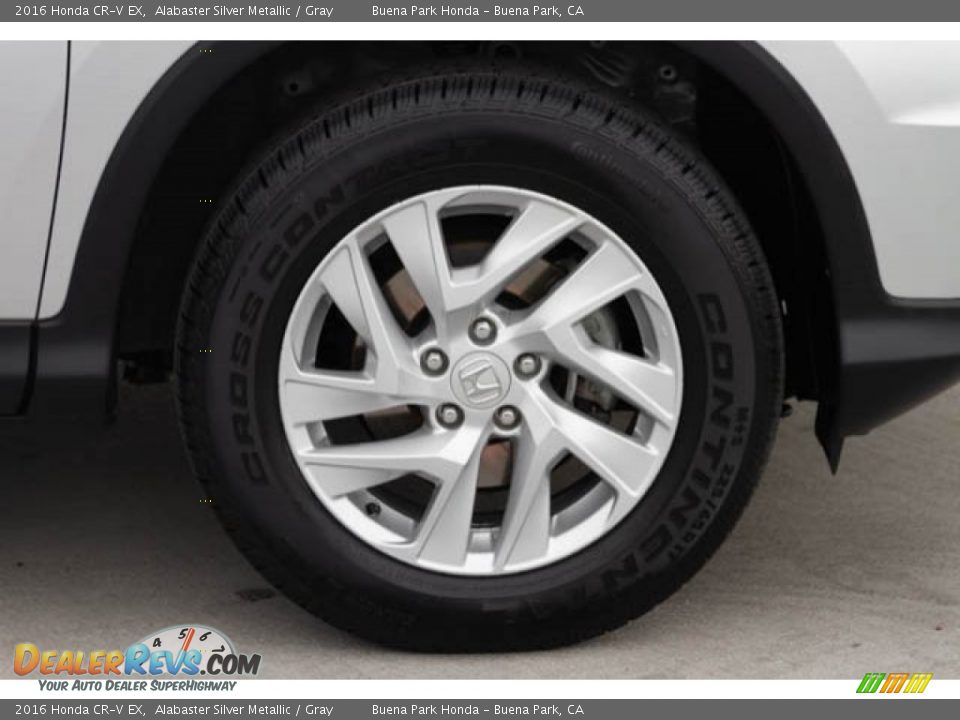 2016 Honda CR-V EX Alabaster Silver Metallic / Gray Photo #34