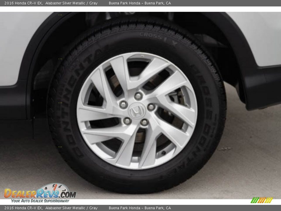 2016 Honda CR-V EX Alabaster Silver Metallic / Gray Photo #35