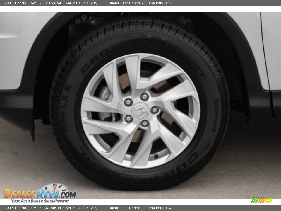 2016 Honda CR-V EX Alabaster Silver Metallic / Gray Photo #36
