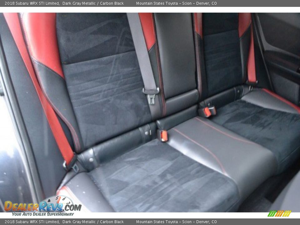 Rear Seat of 2018 Subaru WRX STI Limited Photo #24