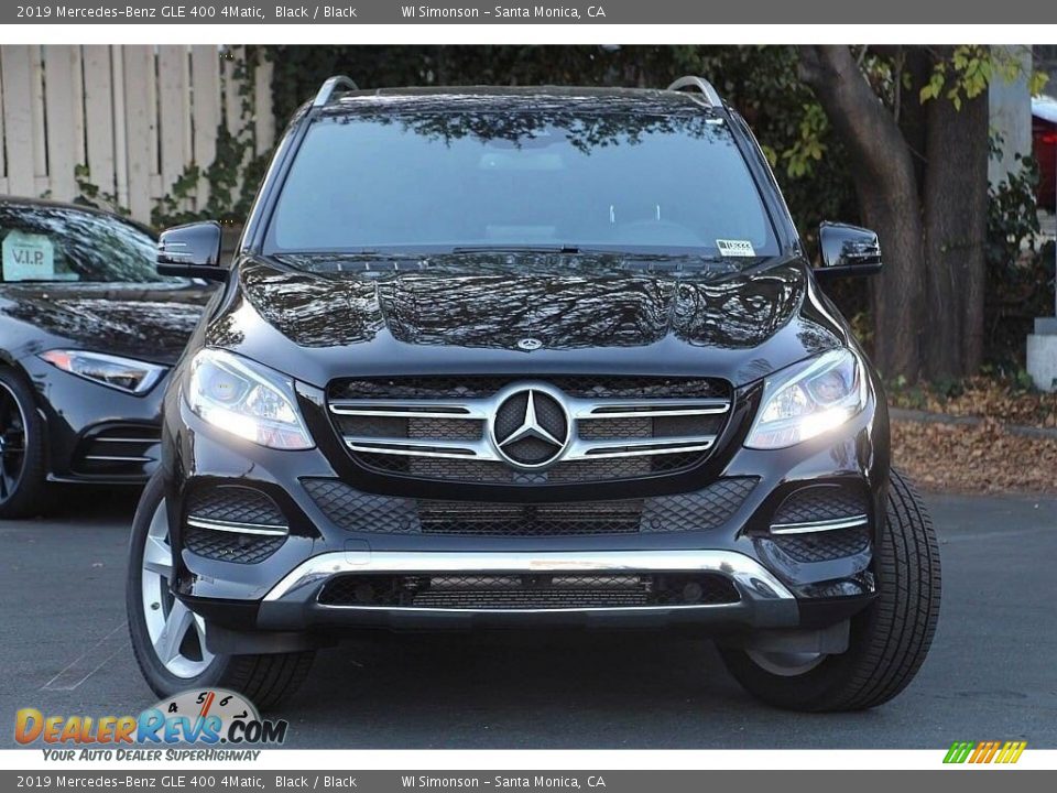 2019 Mercedes-Benz GLE 400 4Matic Black / Black Photo #4