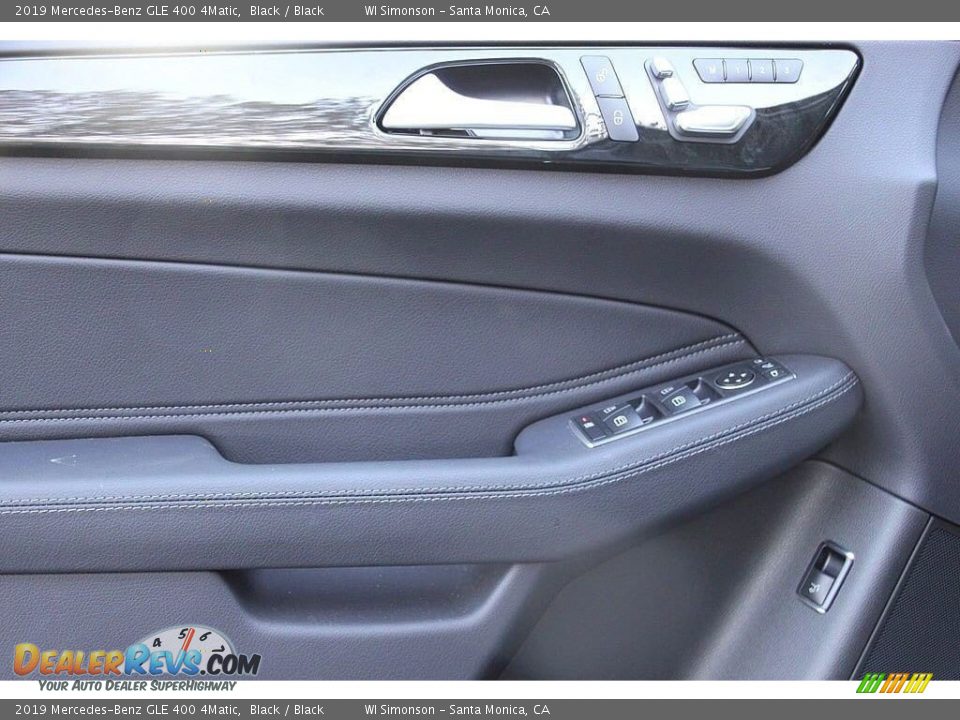 2019 Mercedes-Benz GLE 400 4Matic Black / Black Photo #9