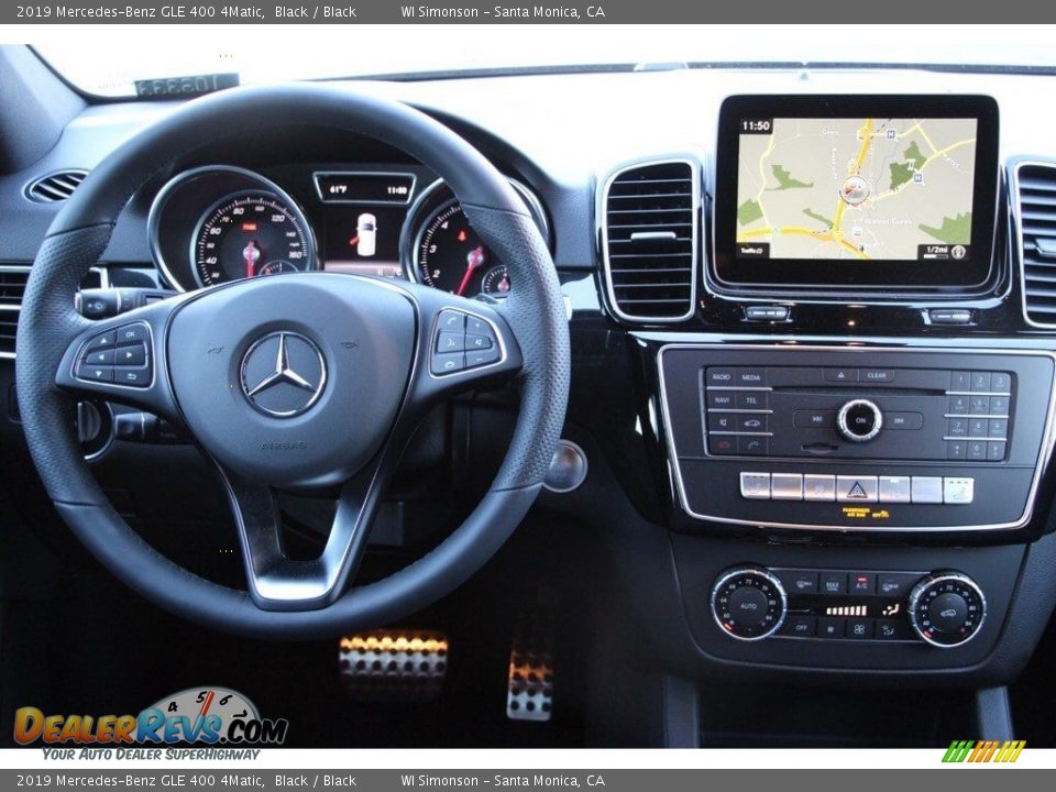 2019 Mercedes-Benz GLE 400 4Matic Black / Black Photo #15