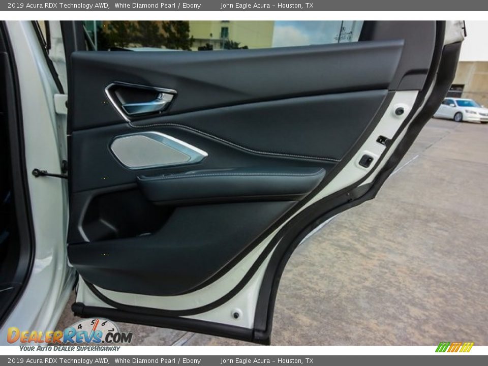 2019 Acura RDX Technology AWD White Diamond Pearl / Ebony Photo #20