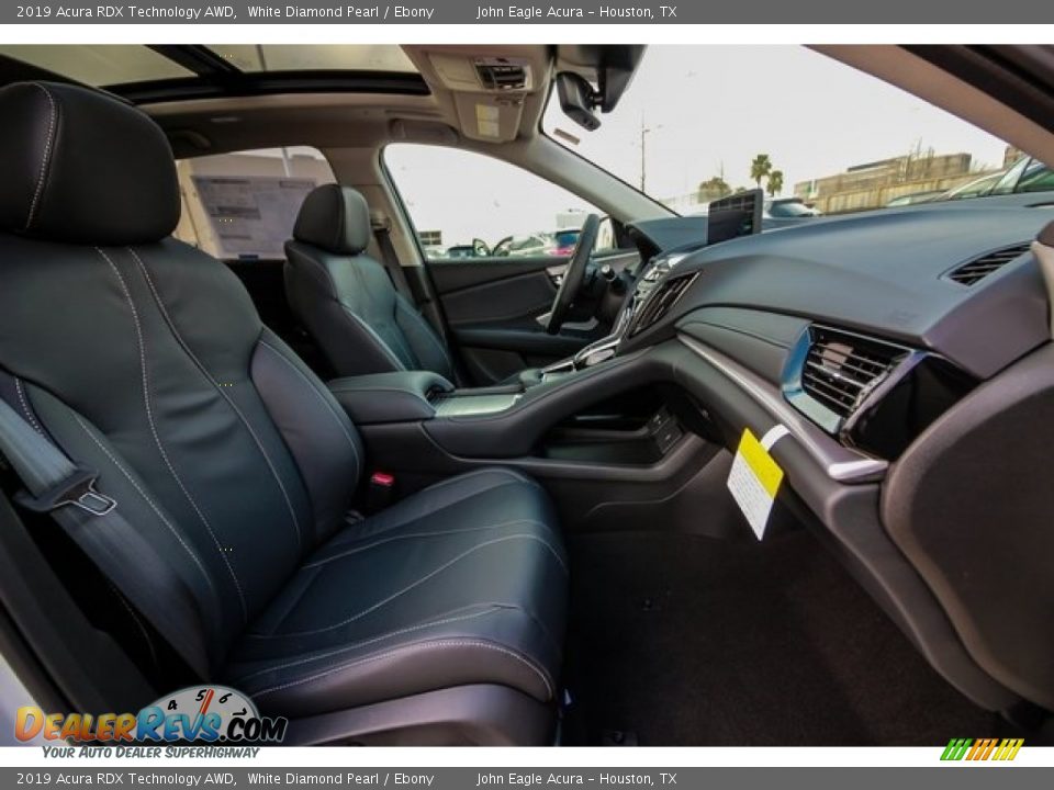 2019 Acura RDX Technology AWD White Diamond Pearl / Ebony Photo #23