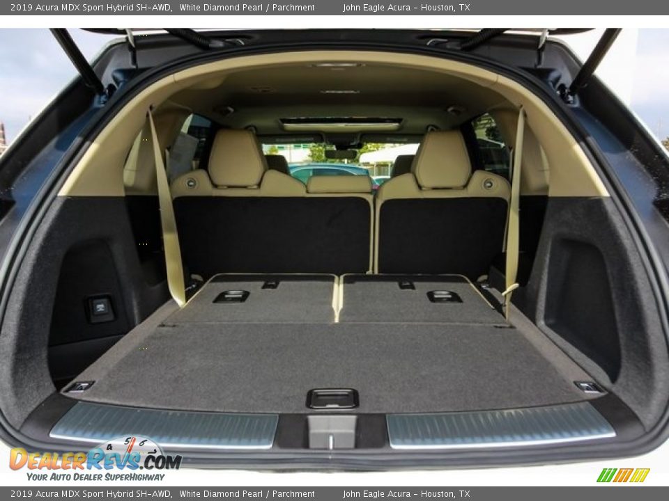 2019 Acura MDX Sport Hybrid SH-AWD White Diamond Pearl / Parchment Photo #20