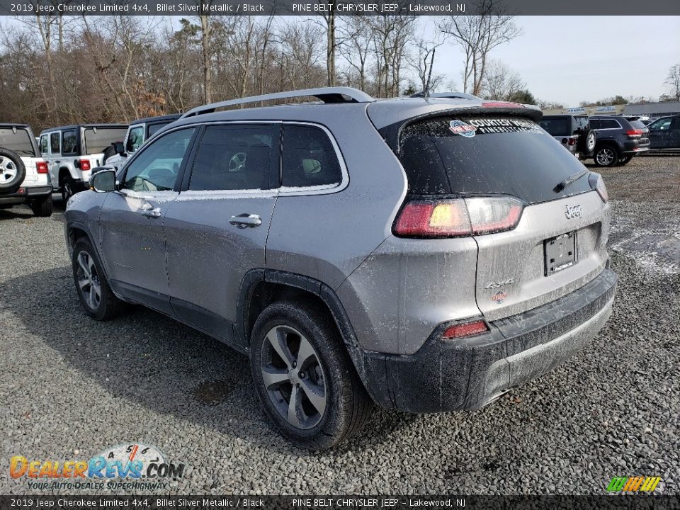 2019 Jeep Cherokee Limited 4x4 Billet Silver Metallic / Black Photo #2