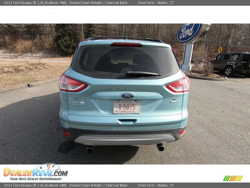 2013 Ford Escape SE 1.6L EcoBoost 4WD Frosted Glass Metallic / Charcoal Black Photo #6