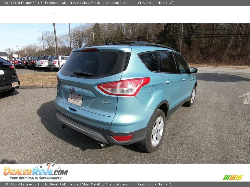 2013 Ford Escape SE 1.6L EcoBoost 4WD Frosted Glass Metallic / Charcoal Black Photo #7