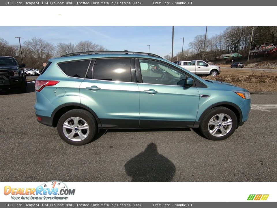 2013 Ford Escape SE 1.6L EcoBoost 4WD Frosted Glass Metallic / Charcoal Black Photo #8