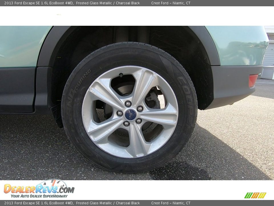 2013 Ford Escape SE 1.6L EcoBoost 4WD Frosted Glass Metallic / Charcoal Black Photo #20