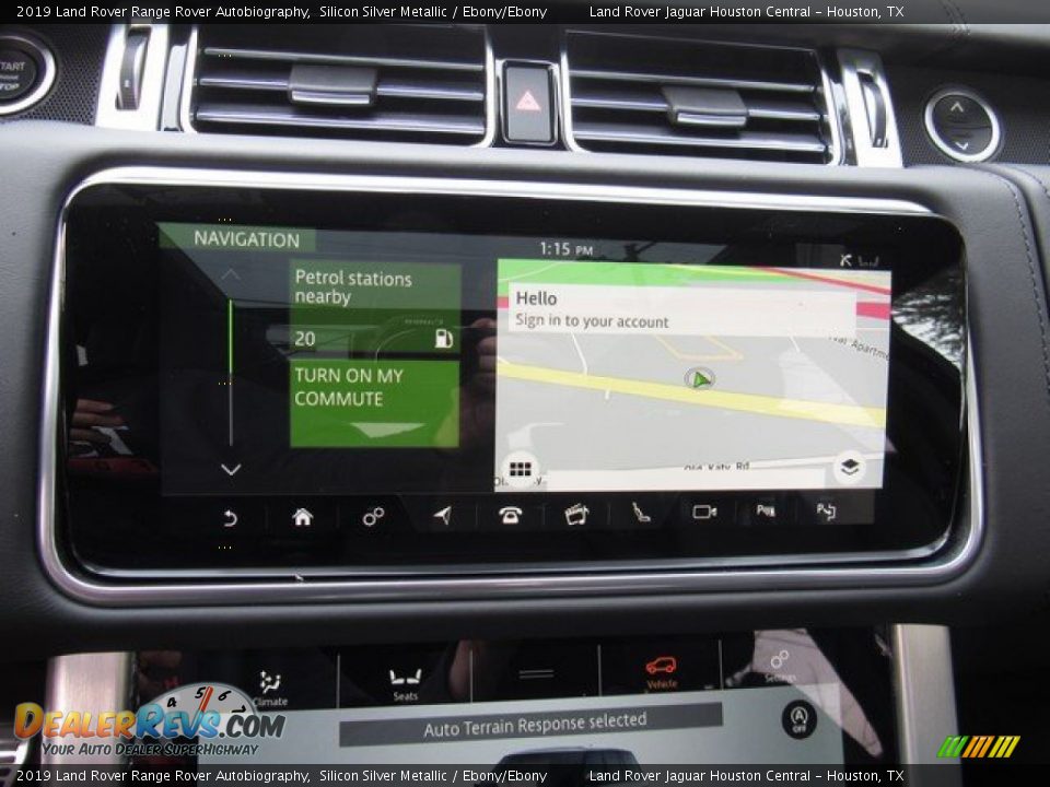 Navigation of 2019 Land Rover Range Rover Autobiography Photo #35