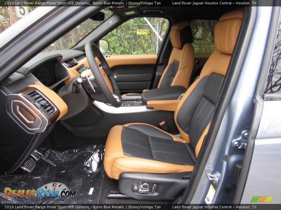 Ebony/Vintage Tan Interior - 2019 Land Rover Range Rover Sport HSE Dynamic Photo #3