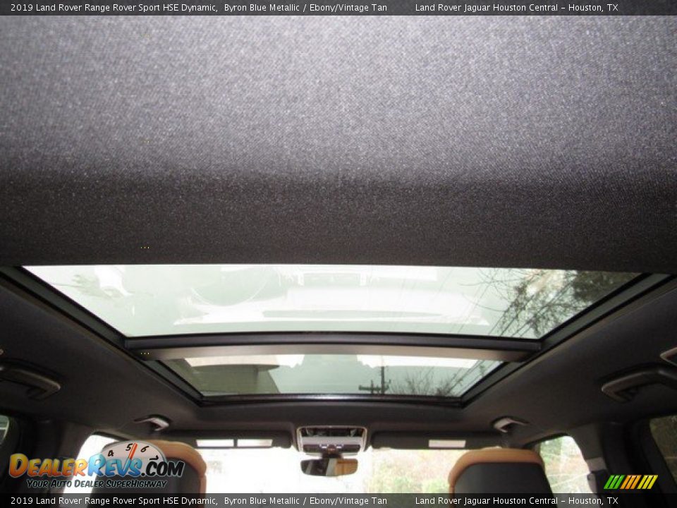 2019 Land Rover Range Rover Sport HSE Dynamic Byron Blue Metallic / Ebony/Vintage Tan Photo #18