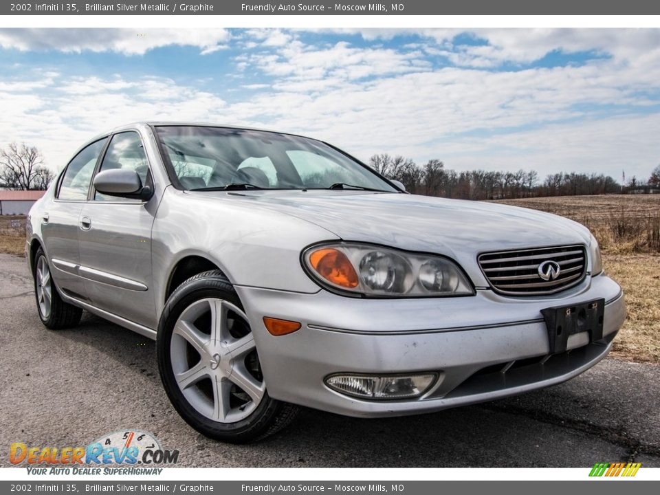 2002 Infiniti I 35 Brilliant Silver Metallic / Graphite Photo #1