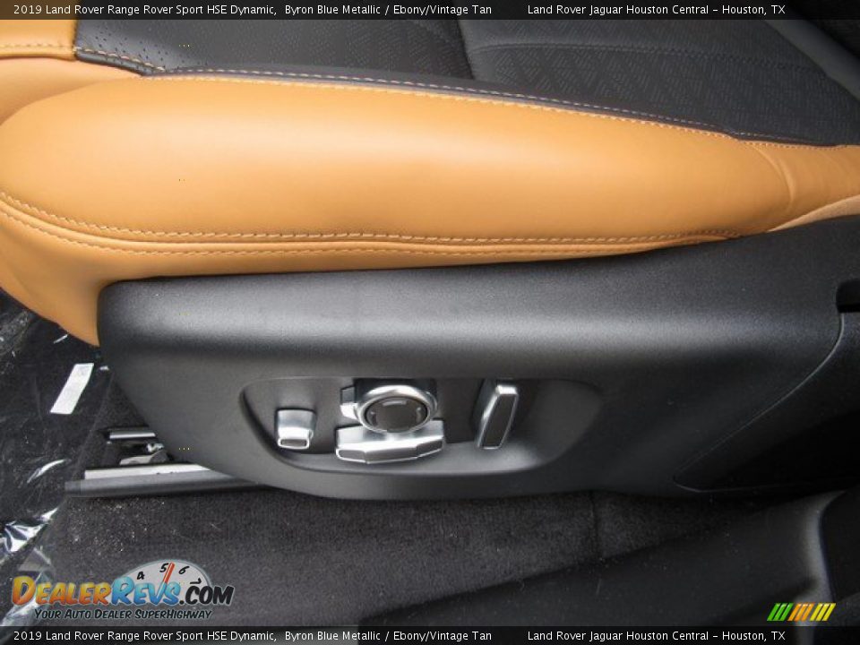 2019 Land Rover Range Rover Sport HSE Dynamic Byron Blue Metallic / Ebony/Vintage Tan Photo #25