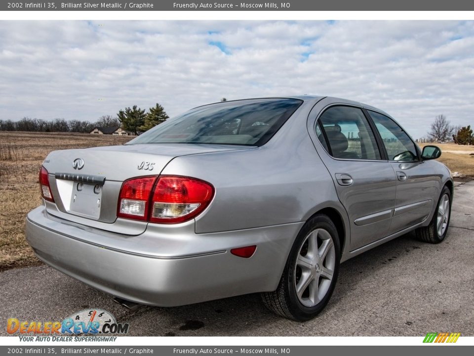 2002 Infiniti I 35 Brilliant Silver Metallic / Graphite Photo #4