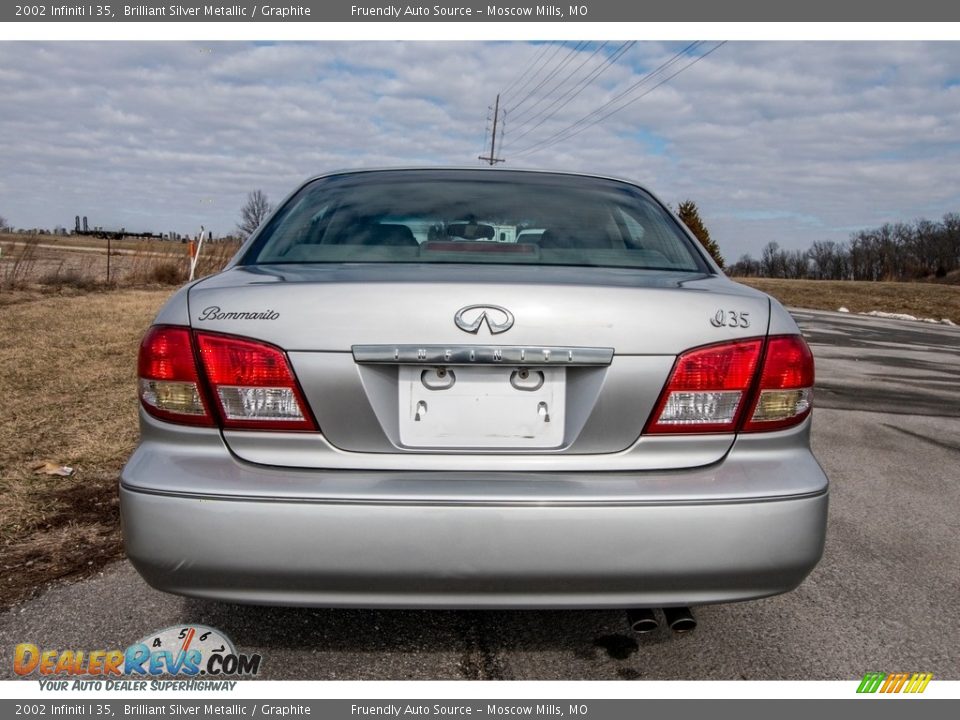 2002 Infiniti I 35 Brilliant Silver Metallic / Graphite Photo #5