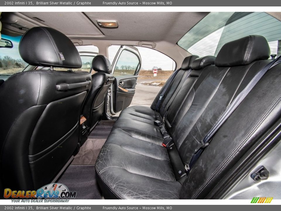 2002 Infiniti I 35 Brilliant Silver Metallic / Graphite Photo #21