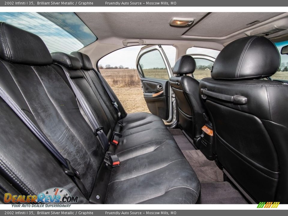 2002 Infiniti I 35 Brilliant Silver Metallic / Graphite Photo #23