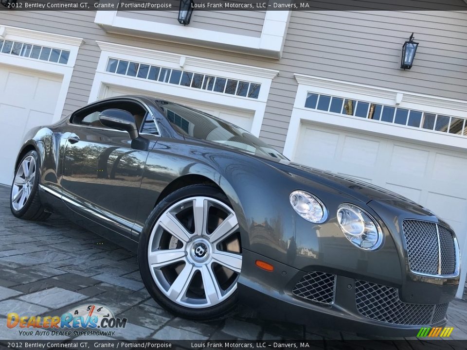 2012 Bentley Continental GT Granite / Portland/Porpoise Photo #1