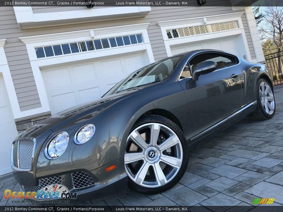 Front 3/4 View of 2012 Bentley Continental GT  Photo #2