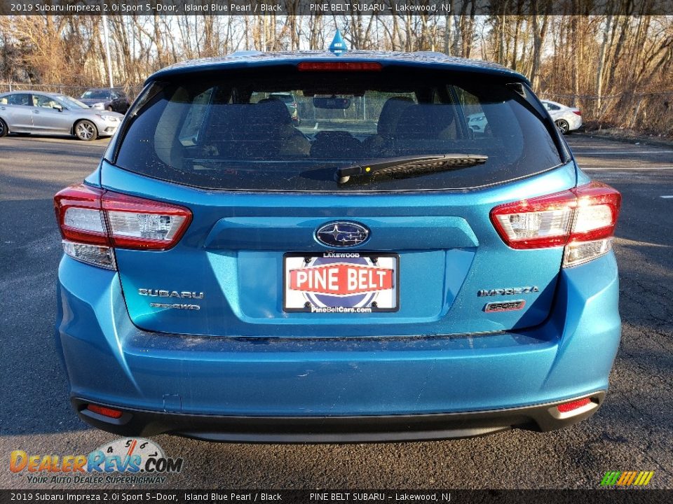 2019 Subaru Impreza 2.0i Sport 5-Door Island Blue Pearl / Black Photo #5