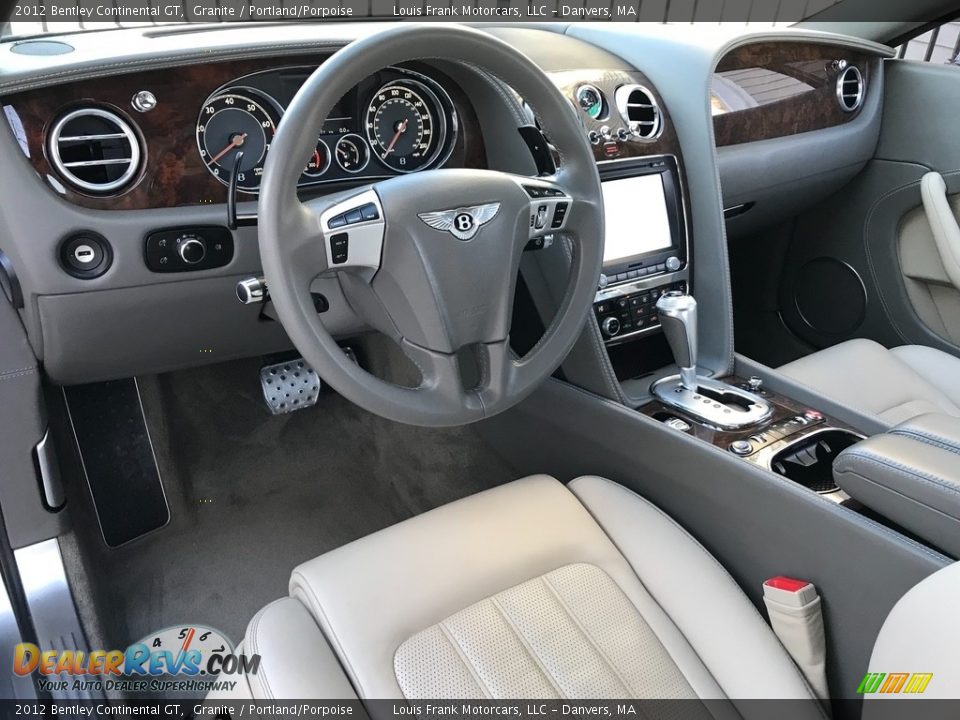 Portland/Porpoise Interior - 2012 Bentley Continental GT  Photo #9