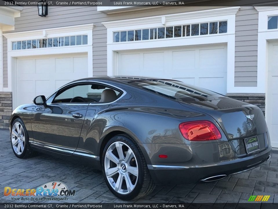 2012 Bentley Continental GT Granite / Portland/Porpoise Photo #14