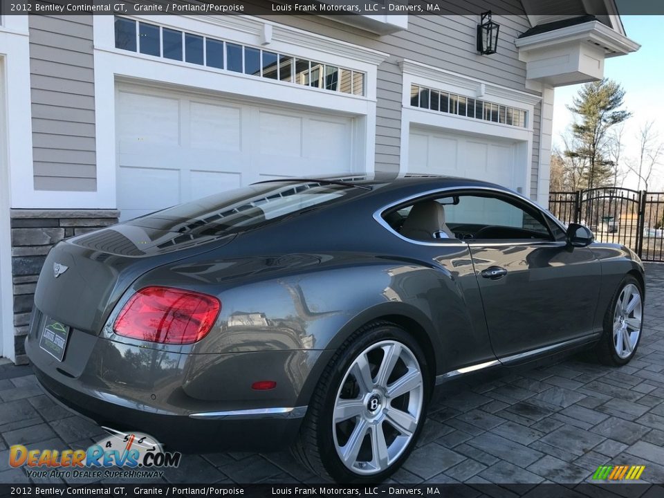 2012 Bentley Continental GT Granite / Portland/Porpoise Photo #15