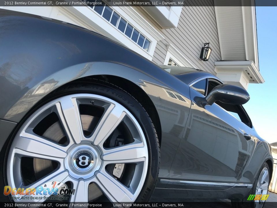 2012 Bentley Continental GT Granite / Portland/Porpoise Photo #16