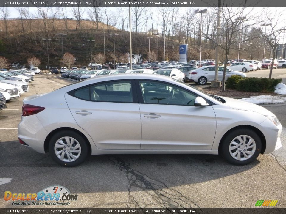 2019 Hyundai Elantra SE Symphony Silver / Gray Photo #1