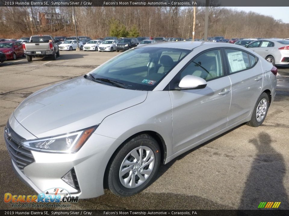 2019 Hyundai Elantra SE Symphony Silver / Gray Photo #5