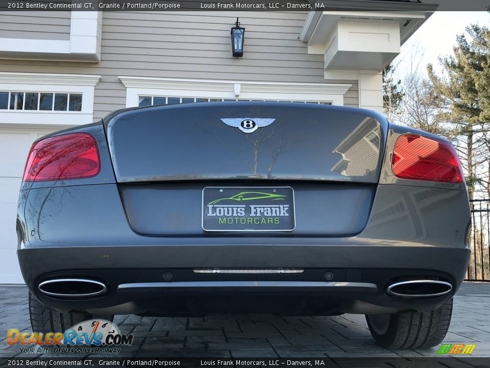 2012 Bentley Continental GT Granite / Portland/Porpoise Photo #24