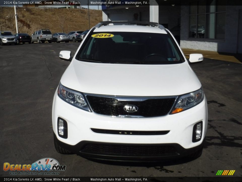 2014 Kia Sorento LX AWD Snow White Pearl / Black Photo #6